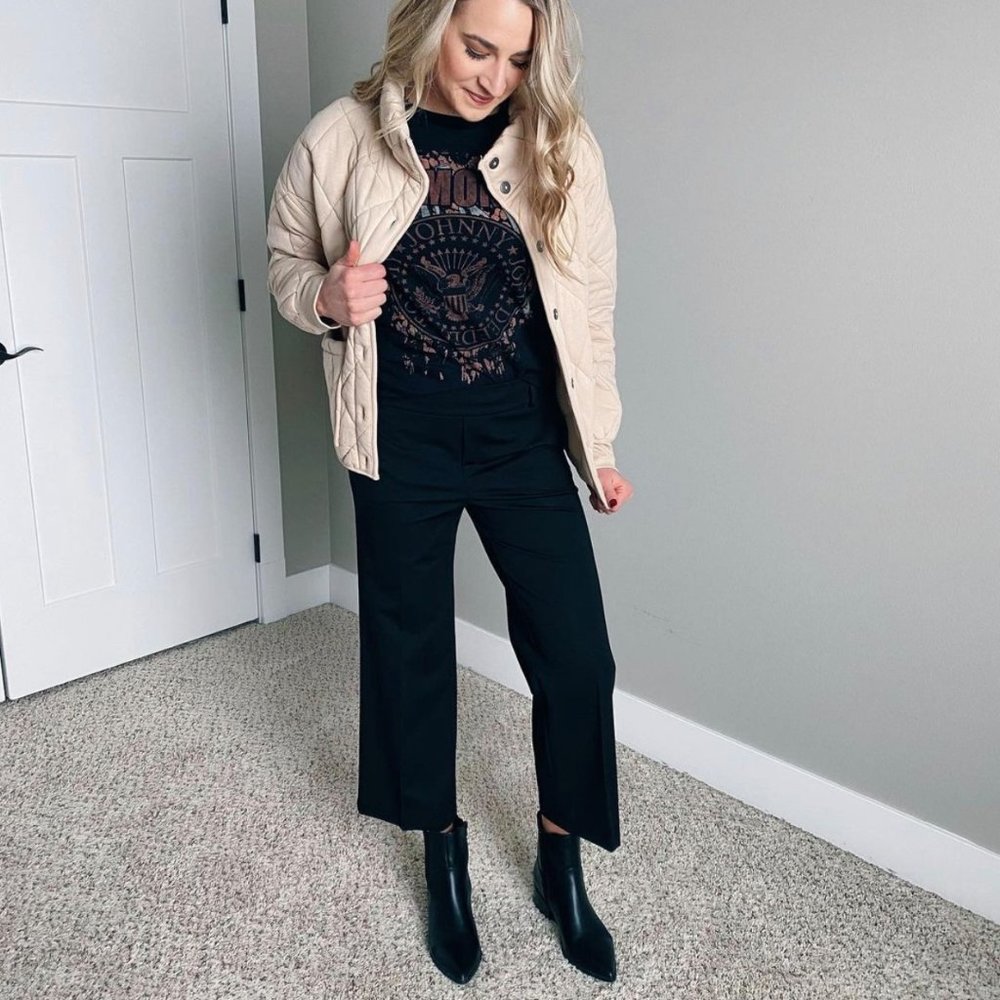 ILTM Nicole Cropped Pant Size Small